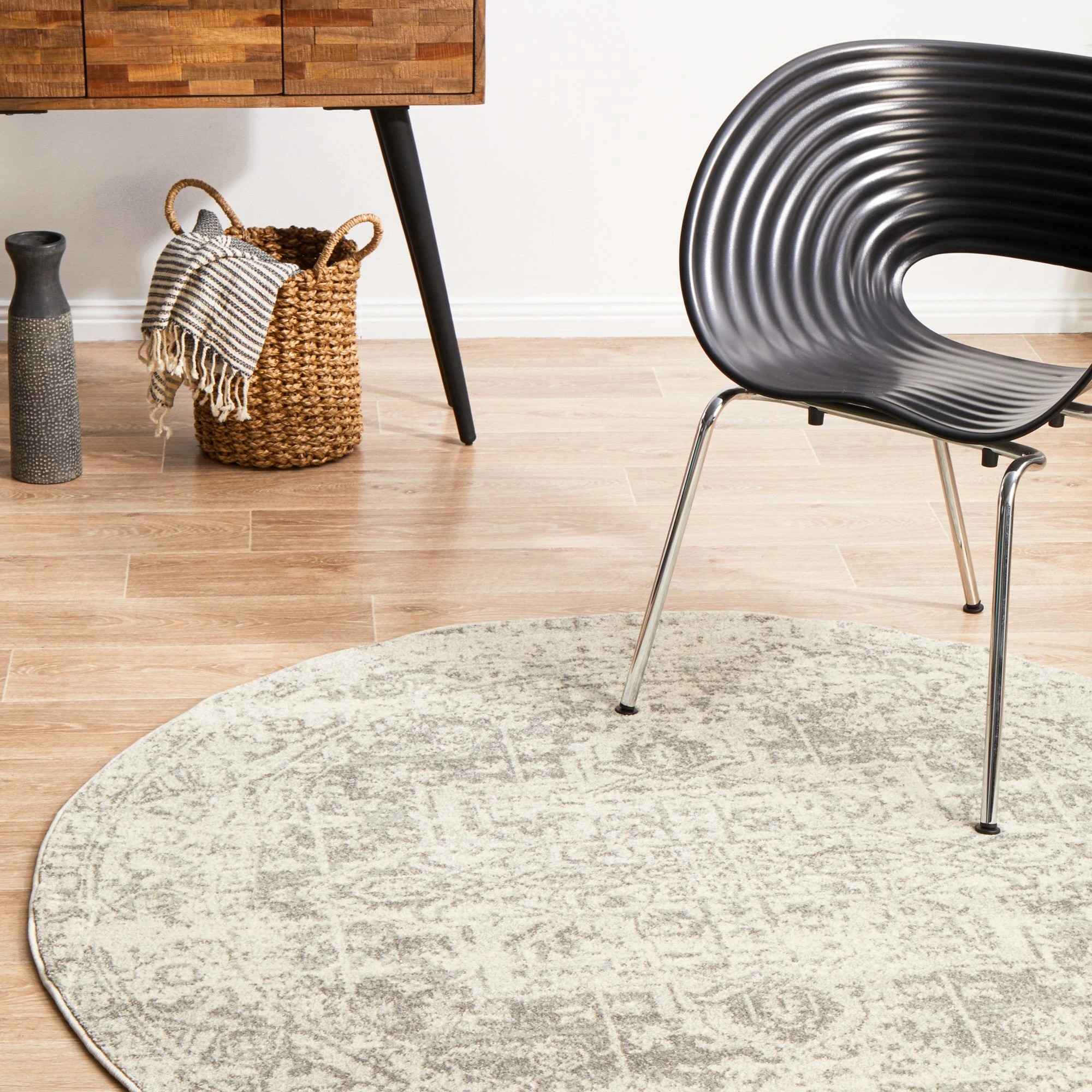 4 Common Ground Rugs Encore 253 150x150cm - Silver, 4 of 9