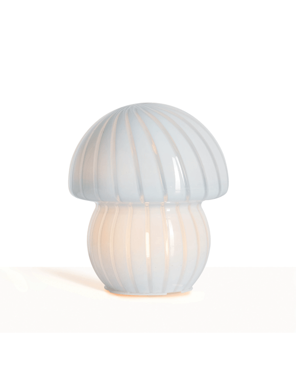 Mushroom Portable Rechargeable Lamp - Blue