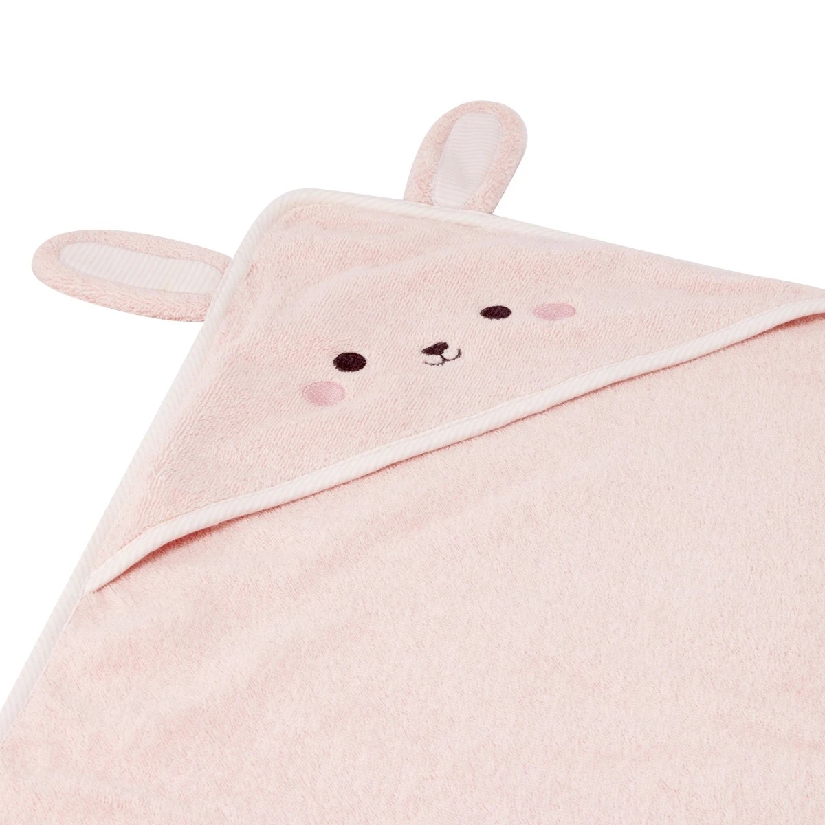 2 Cotton Hooded Towel - Bunny, 2 of 5