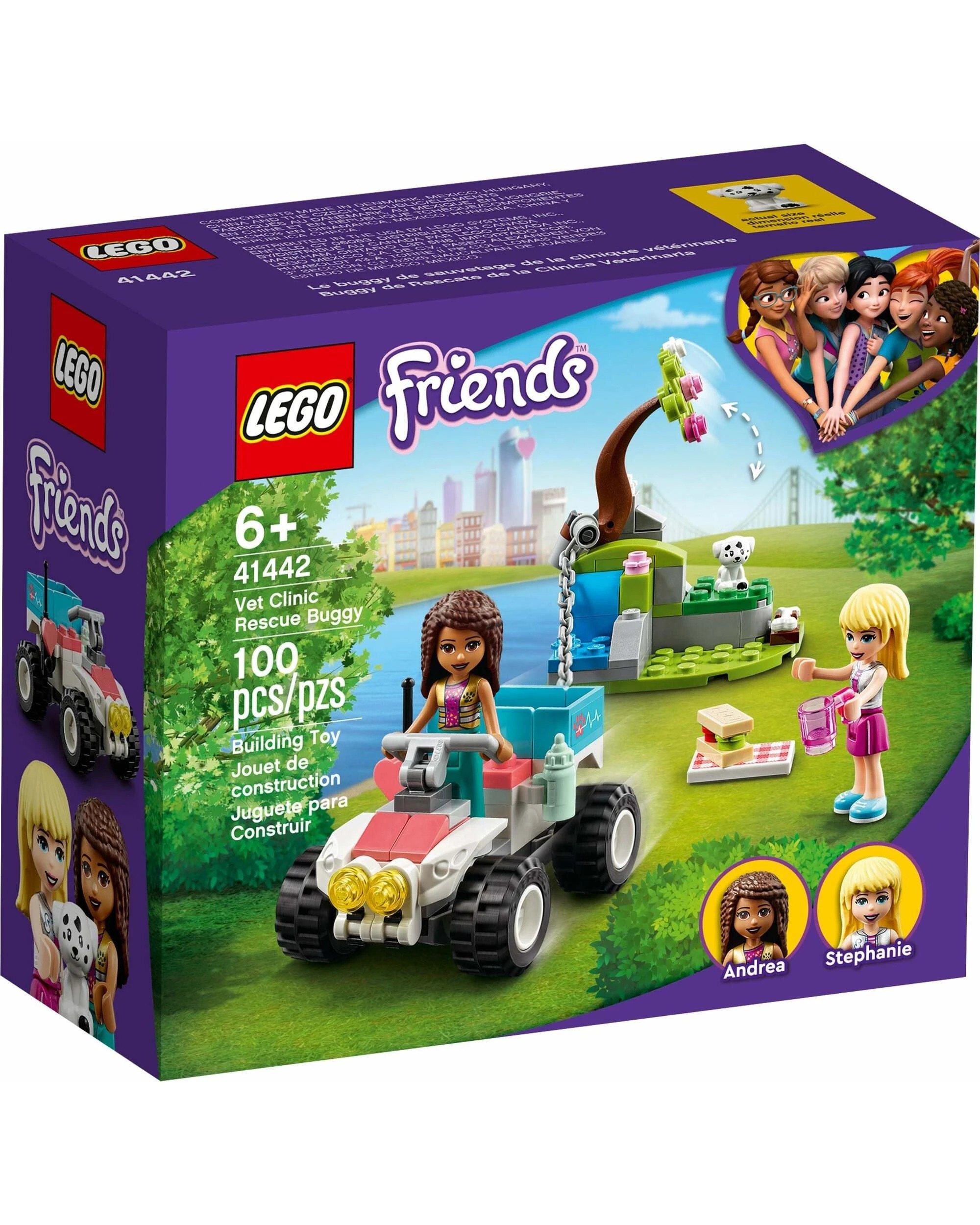 1 LEGO Friends 41442 Vet Clinic Rescue Buggy, 1 of 5