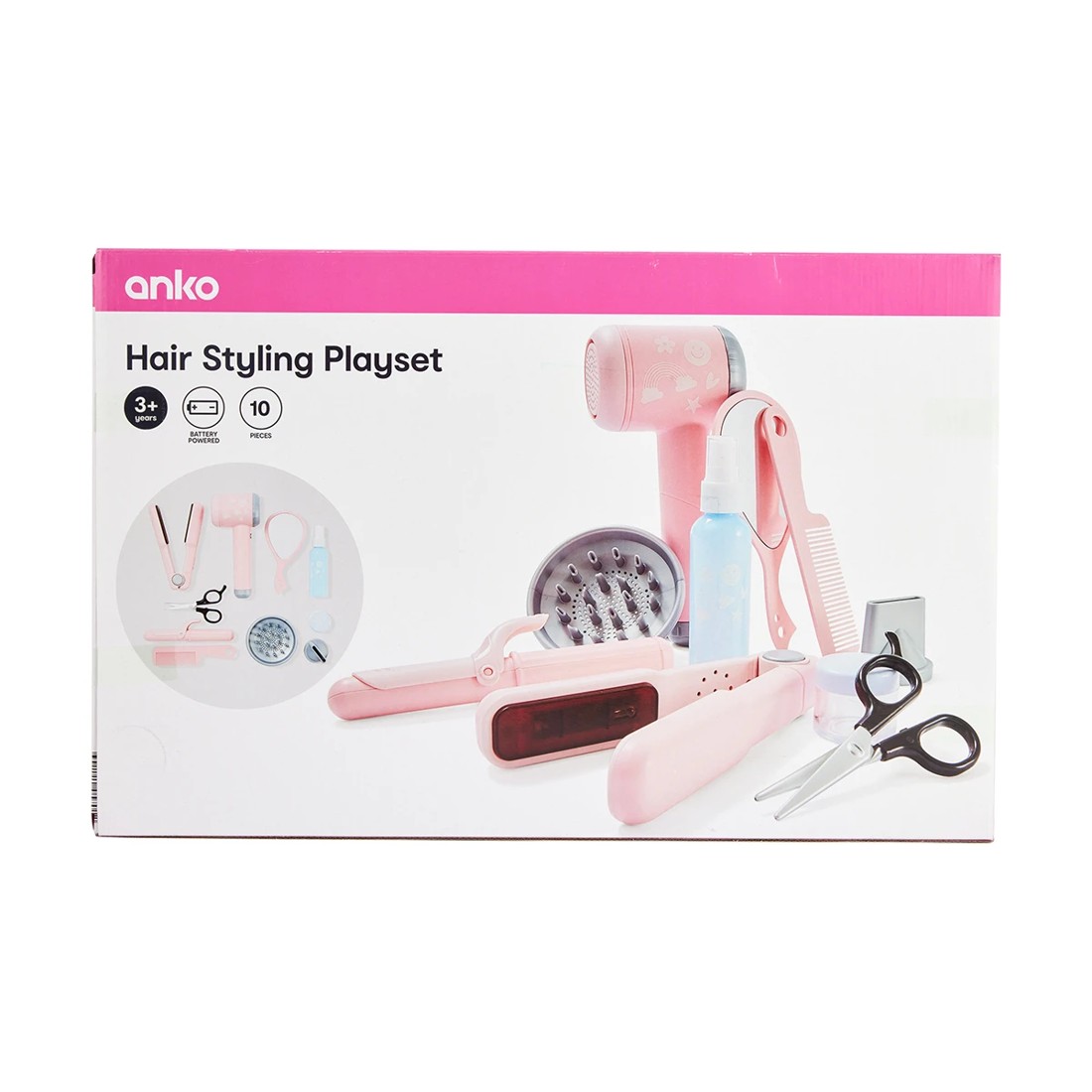 7 10 Piece Hair Styling Playset, 7 of 7