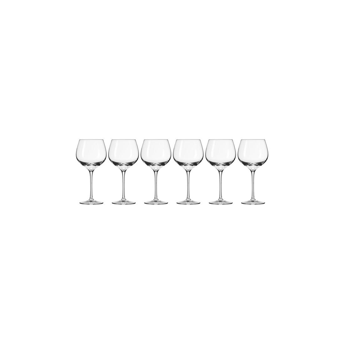 1 Krosno 6pc Harmony 630ml Stemmed Wine Glass Set Home Dining Bar For Entertaining
 - Plain, 1 of 3