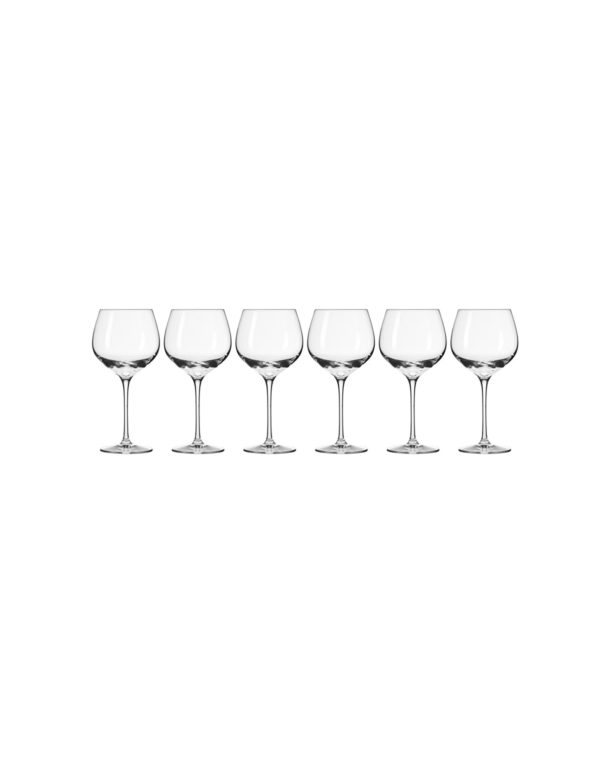 1 Krosno Harmony 630ml Stemmed Red Wine Glass Set of 6 - Plain, 1 of 3