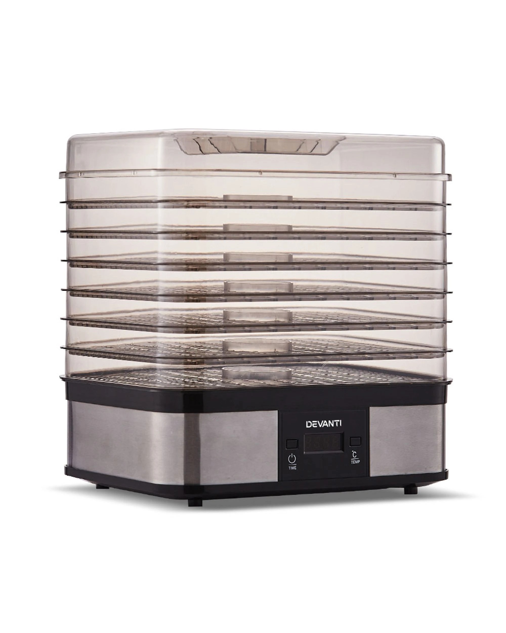 1 Devanti 7 Trays Food Dehydrator
 - Silver, 1 of 3