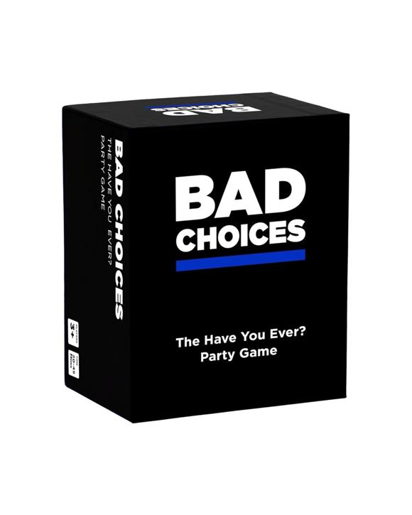 Dyce Bad Choices Have You Ever Party Adult Fun Strategic Game - Black