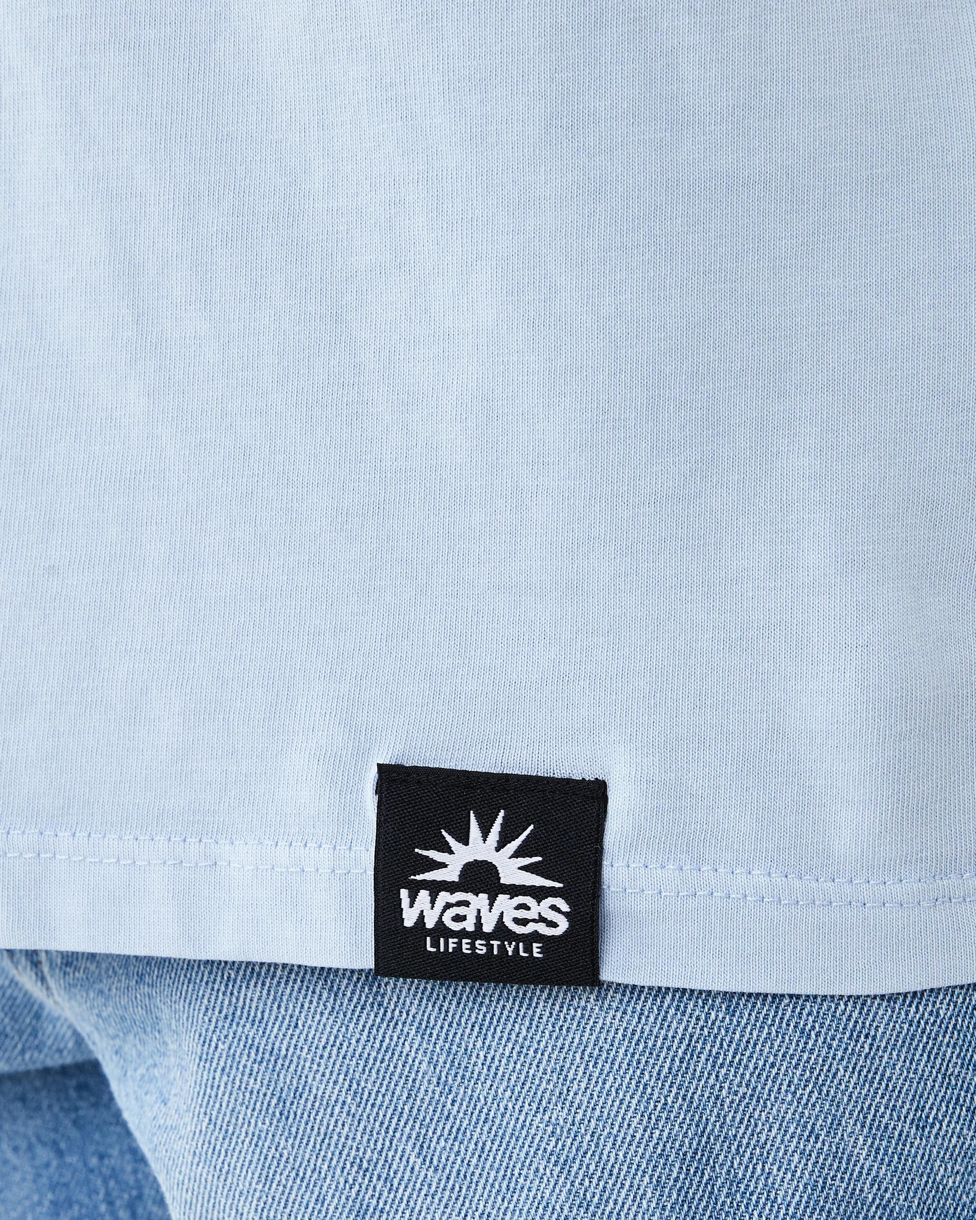 5 Sleeveless Wash Muscle Light Blue, 5 of 7