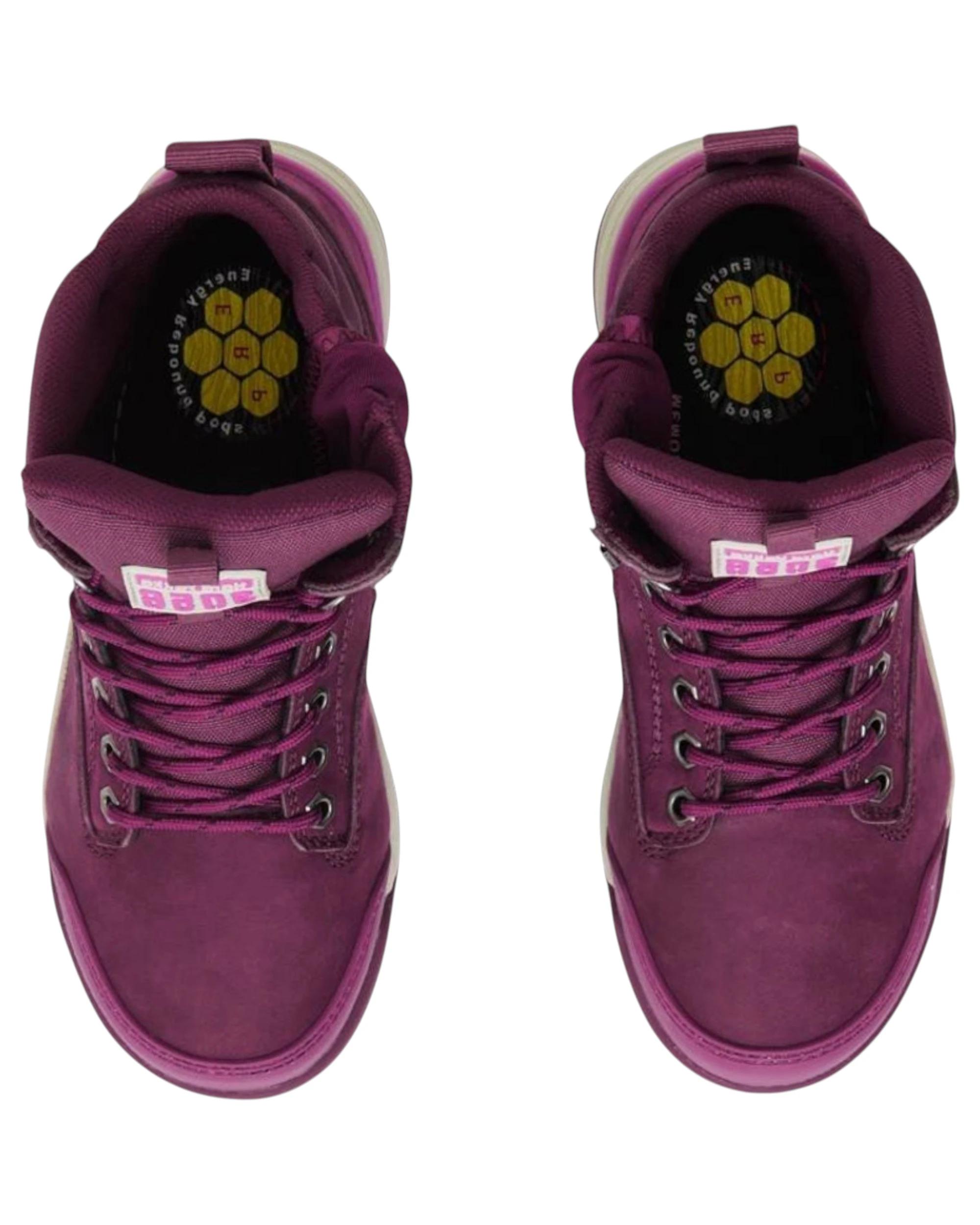 3 Hard Yakka 3056 Womens Safety Lace Steel Cap Caps Shiraz Boot Shoes SHIRAZ, 3 of 4