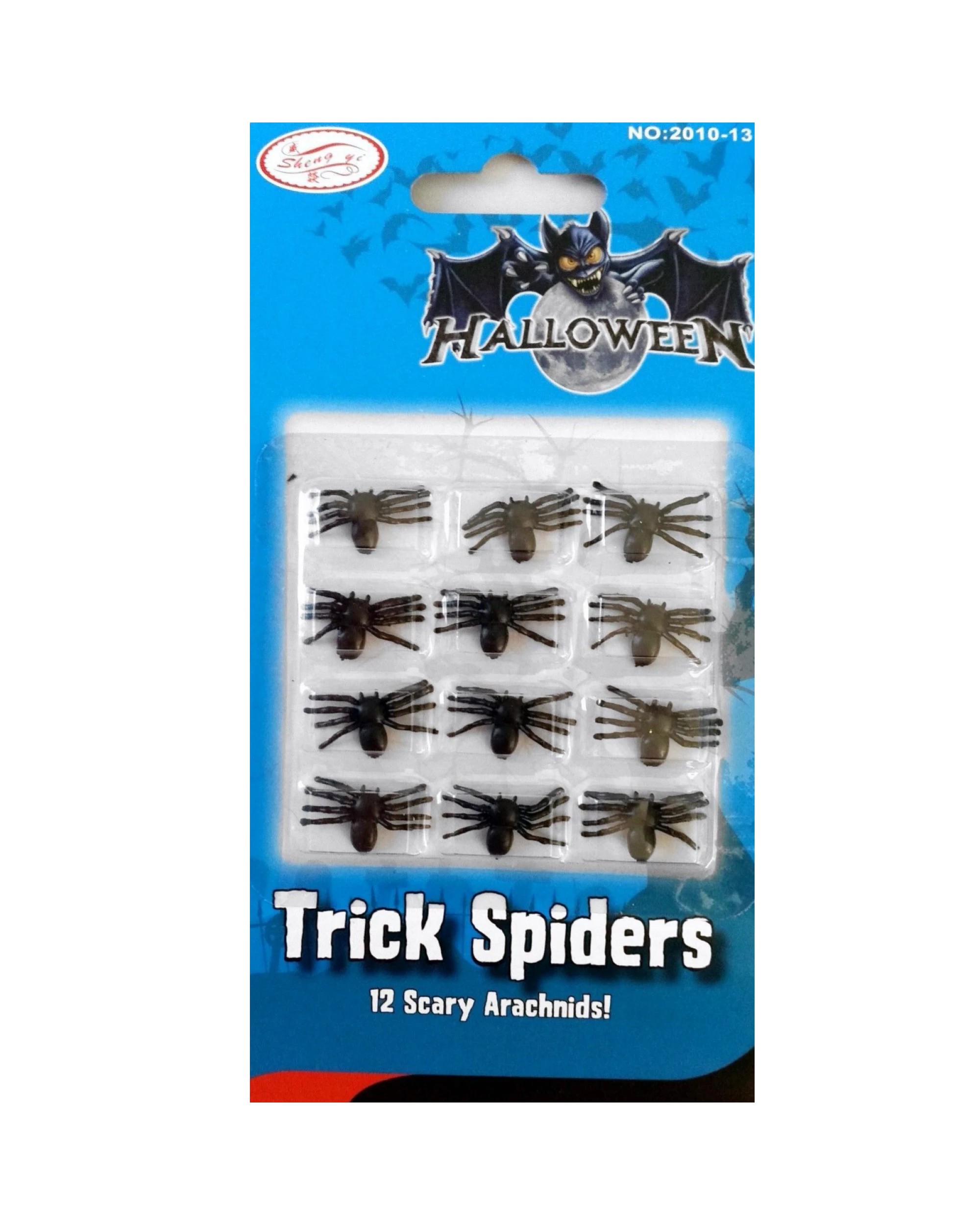 3 BR Costumes Mini Fake Spiders Prank Gag Toy for Halloween, 3 of 3
