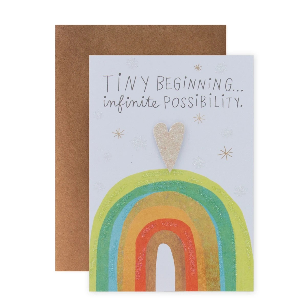 1 Hallmark New Baby Card - Tiny Beginning, 1 of 3