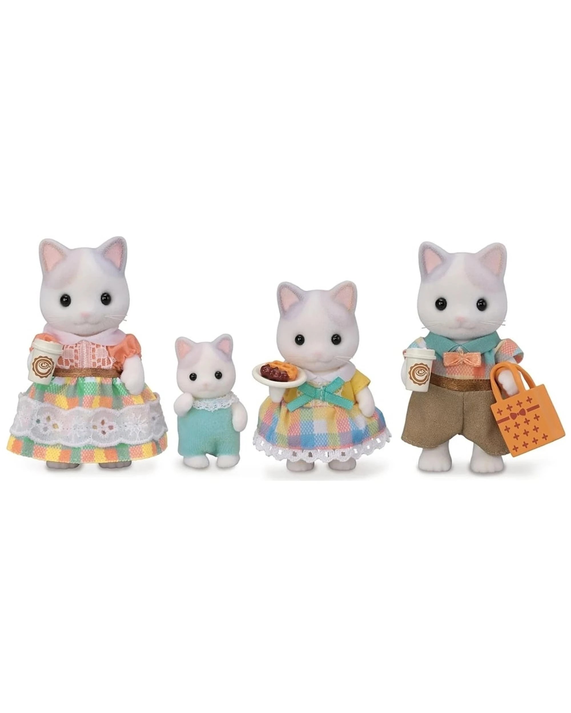2 Sylvanian Families Latte Cat Family, 2 of 2