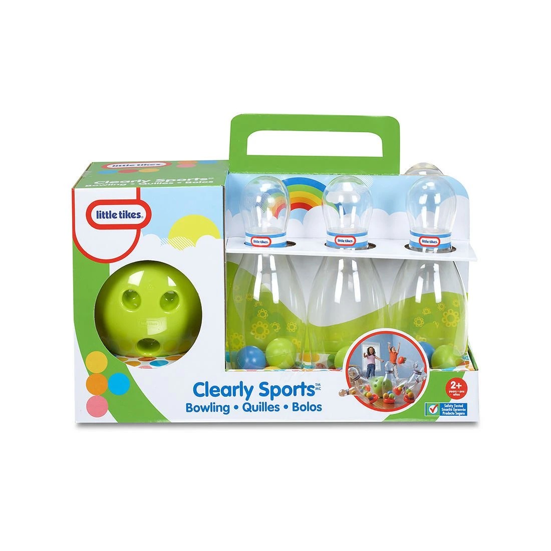 4 Little Tikes Clearly Sports Bowling Set - Green, 4 of 4