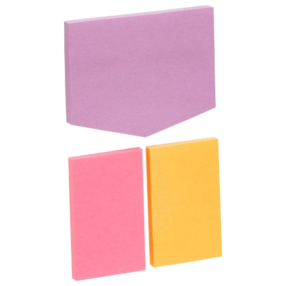 2 J.Burrows Stick-It Notes Assorted Sizes Pastel 3 Pack, 2 of 4