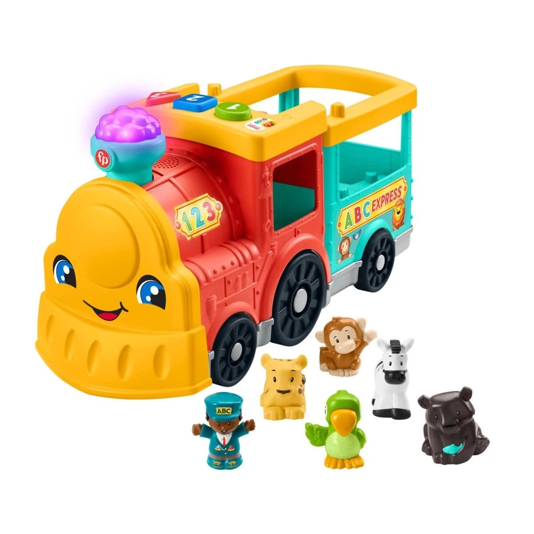 3 Fisher-Price Little People Big ABC Animal Train, 3 of 8