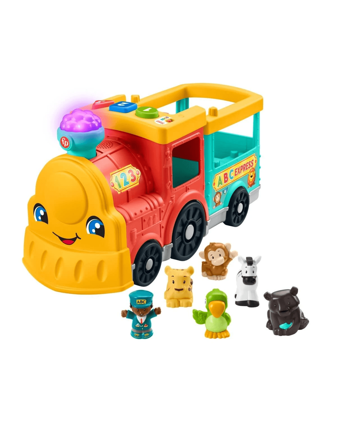 3 Fisher-Price Little People Big ABC Animal Train, 3 of 8