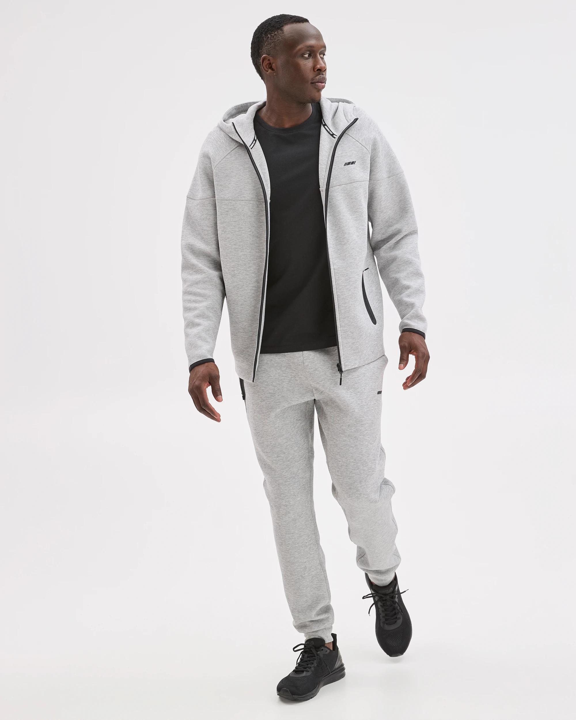 1 Target Active Tech Pullover Hoodie GREY MARLE, 1 of 7