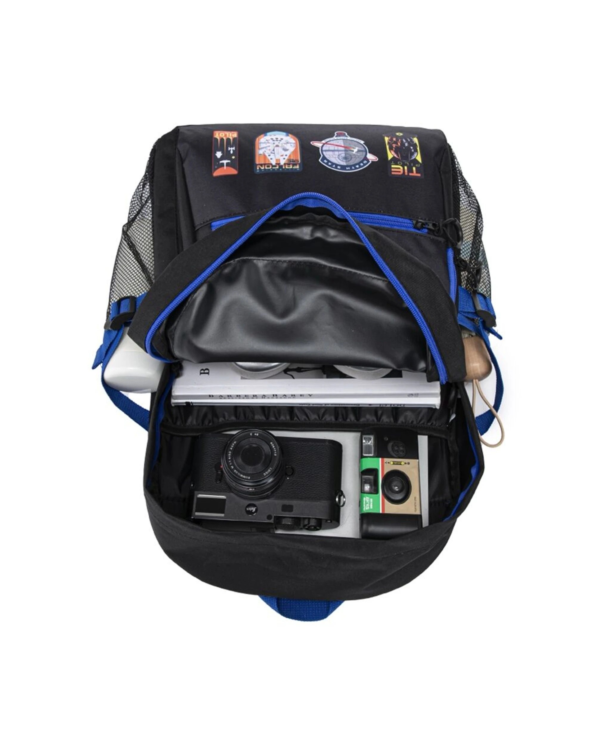 2 Star Wars Teen Backpack Kids School Bag With Mesh Side Pockets 44cm Fabric - Multi, 2 of 3