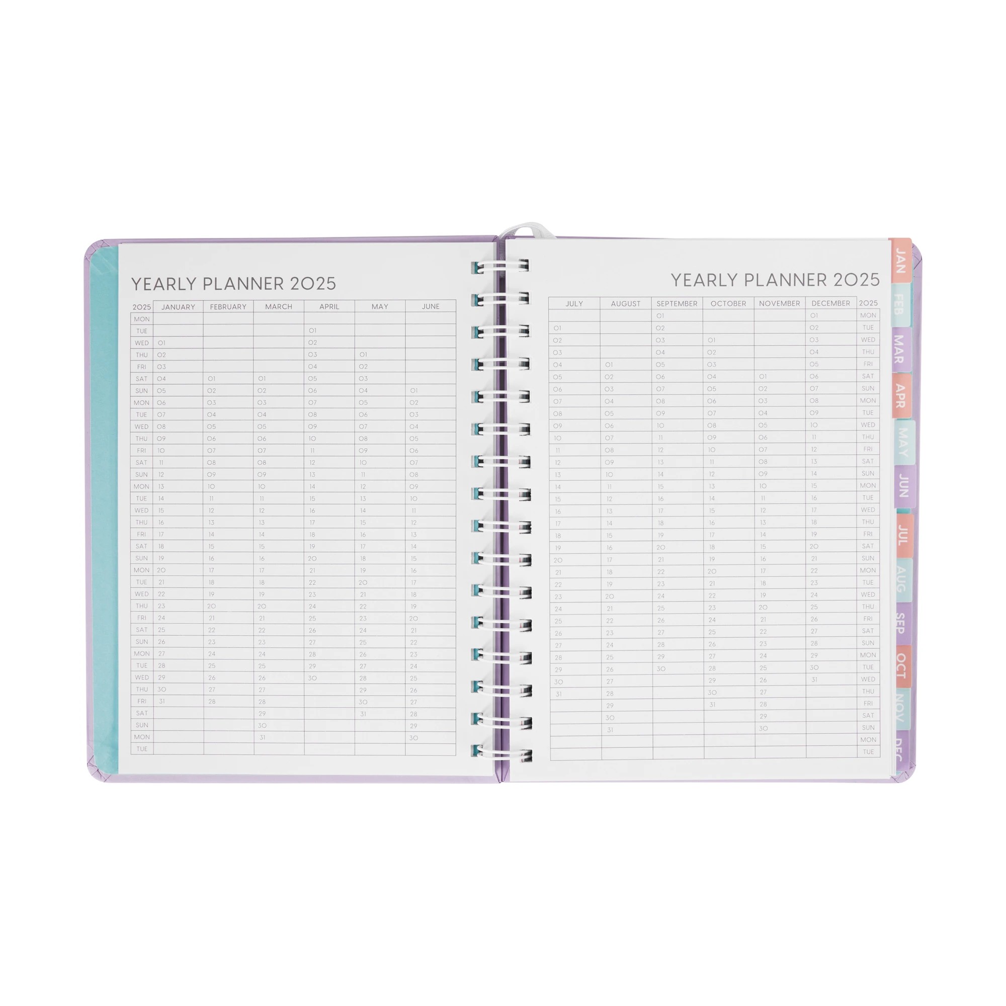 5 2025 Weekly Goals Diary, 5 of 7
