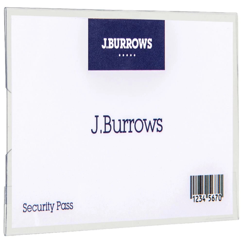 5 J.Burrows Pin & Clip Convention Card Holders 10 Pack, 5 of 6