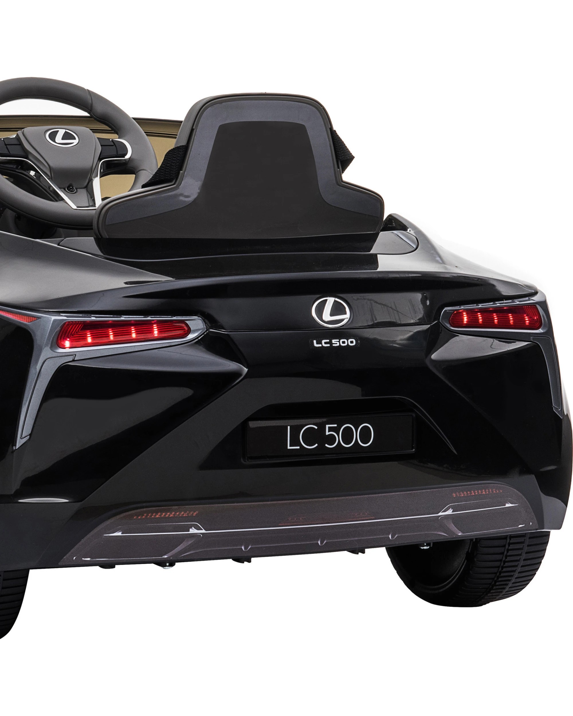 4 Kahuna Licensed Lexus LC 500 Kids Electric Ride On Car - Black, 4 of 9