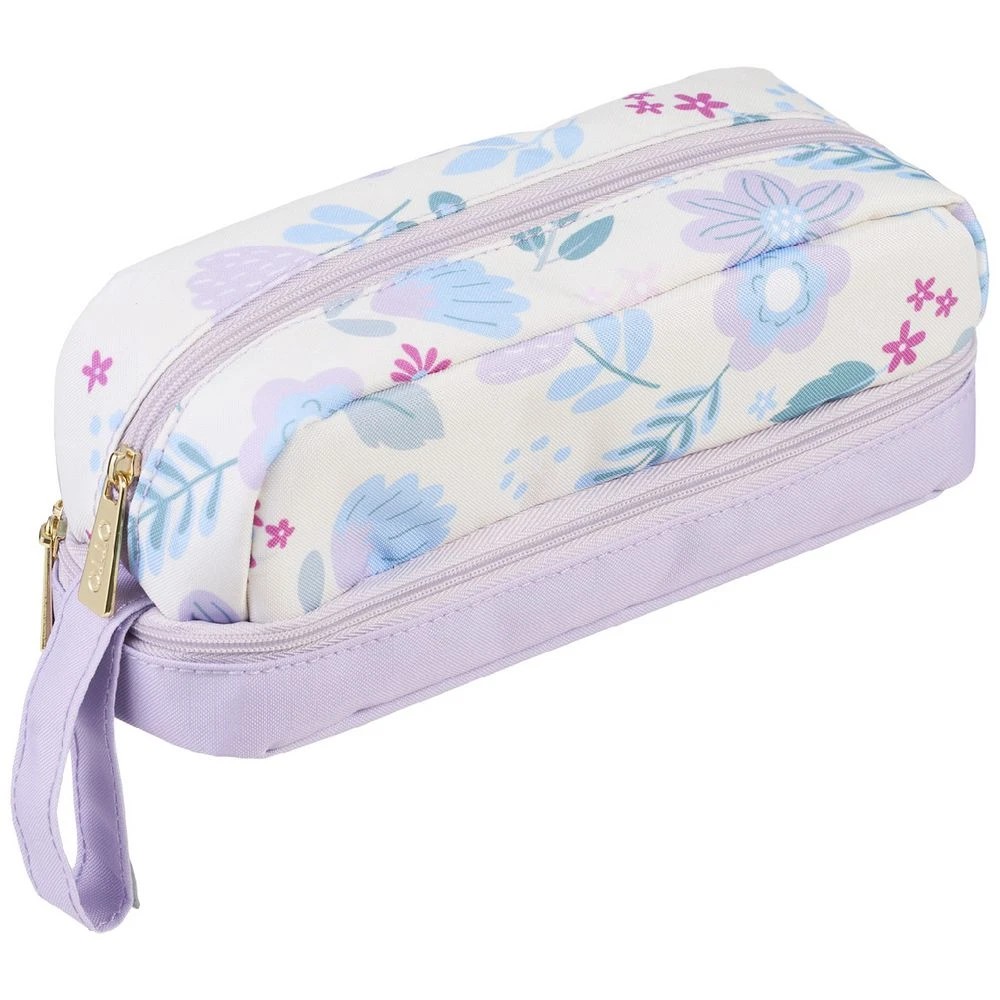1 Otto 2 Zip Pencil Case Multi, 1 of 3