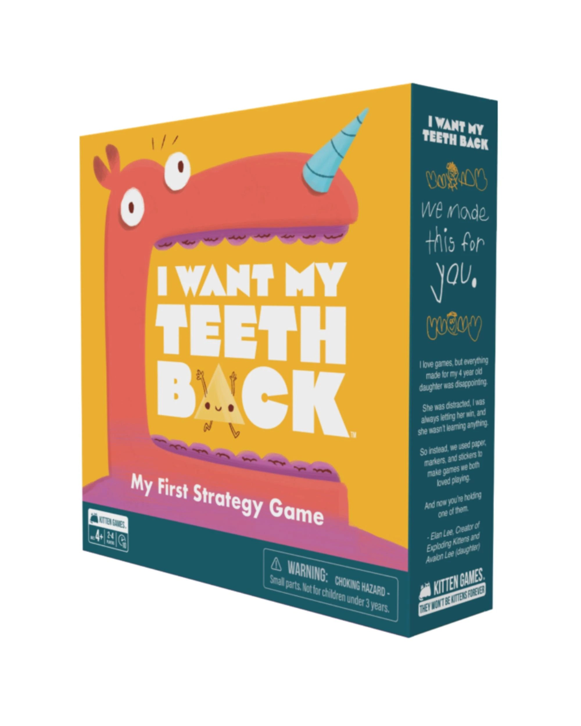 1 Exploding Kittens LLC I Want My Teeth Back Card Game, 1 of 7