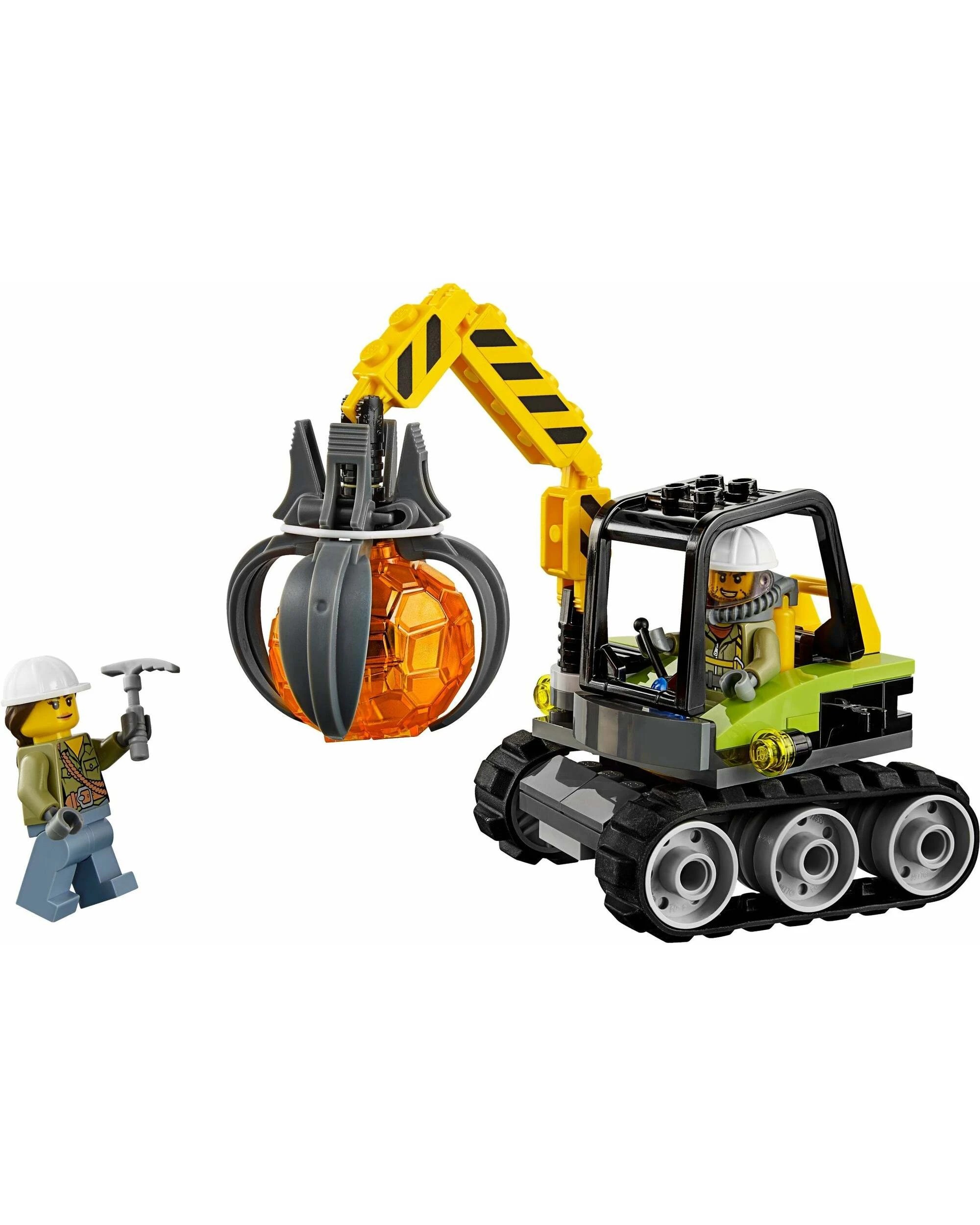 5 LEGO 60123 Volcano Supply Helicopter with Excavator, 5 of 5