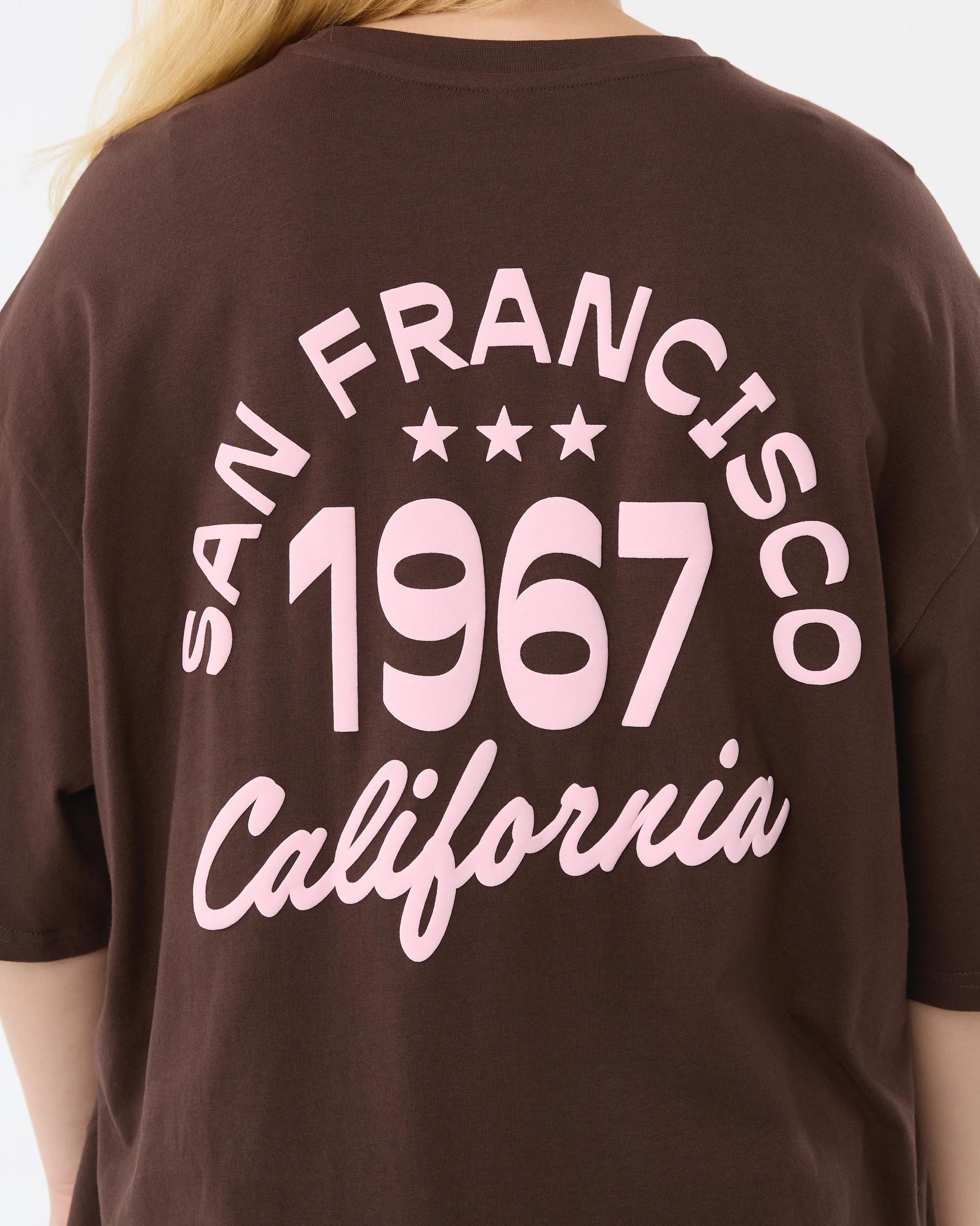 7 Short Sleeve Oversized Chopped Print T-shirt 1967, 7 of 7