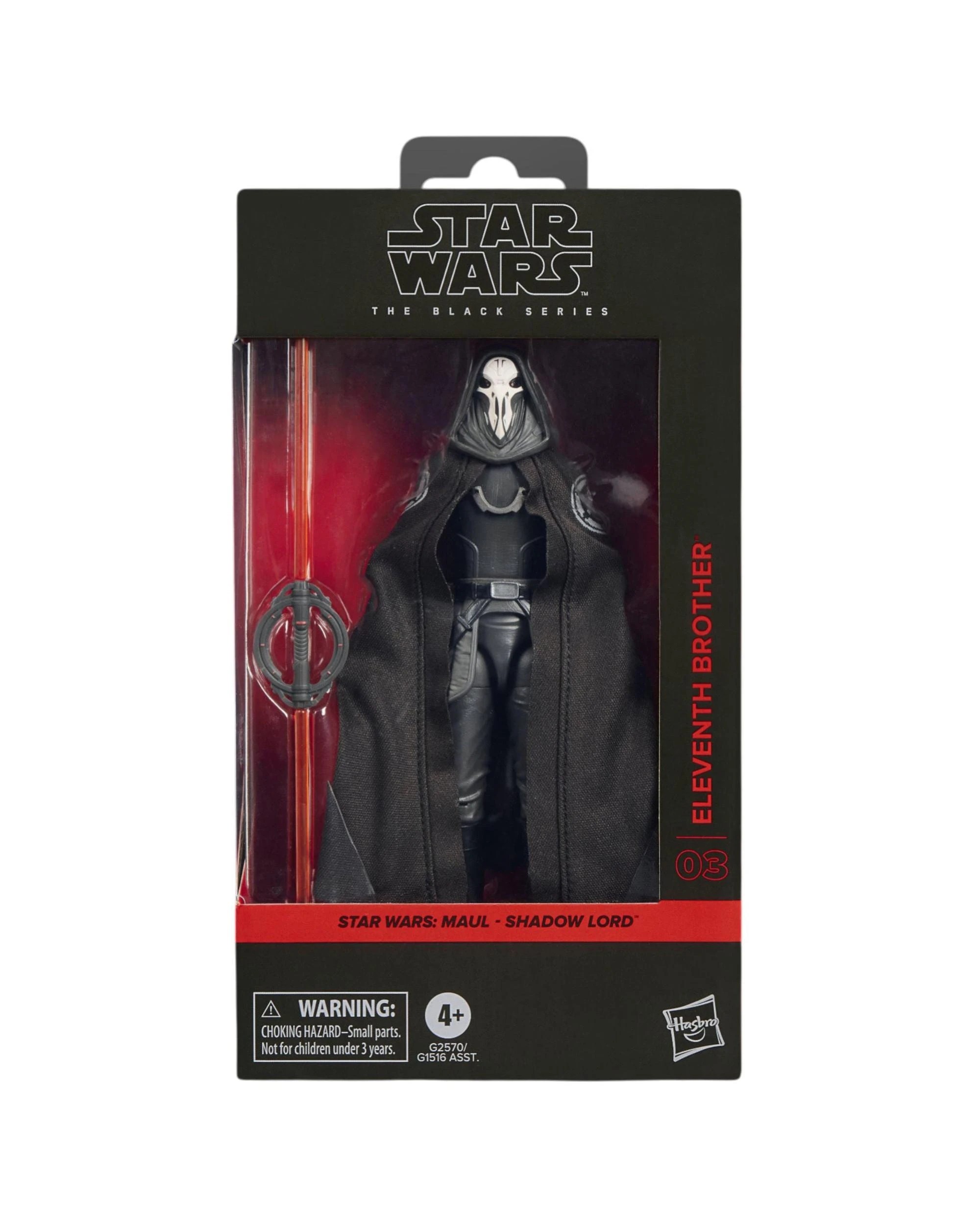 1 Star Wars The Black Series Star Wars: Maul - Shadow Lord Eleventh Brother Action Figure, 1 of 9