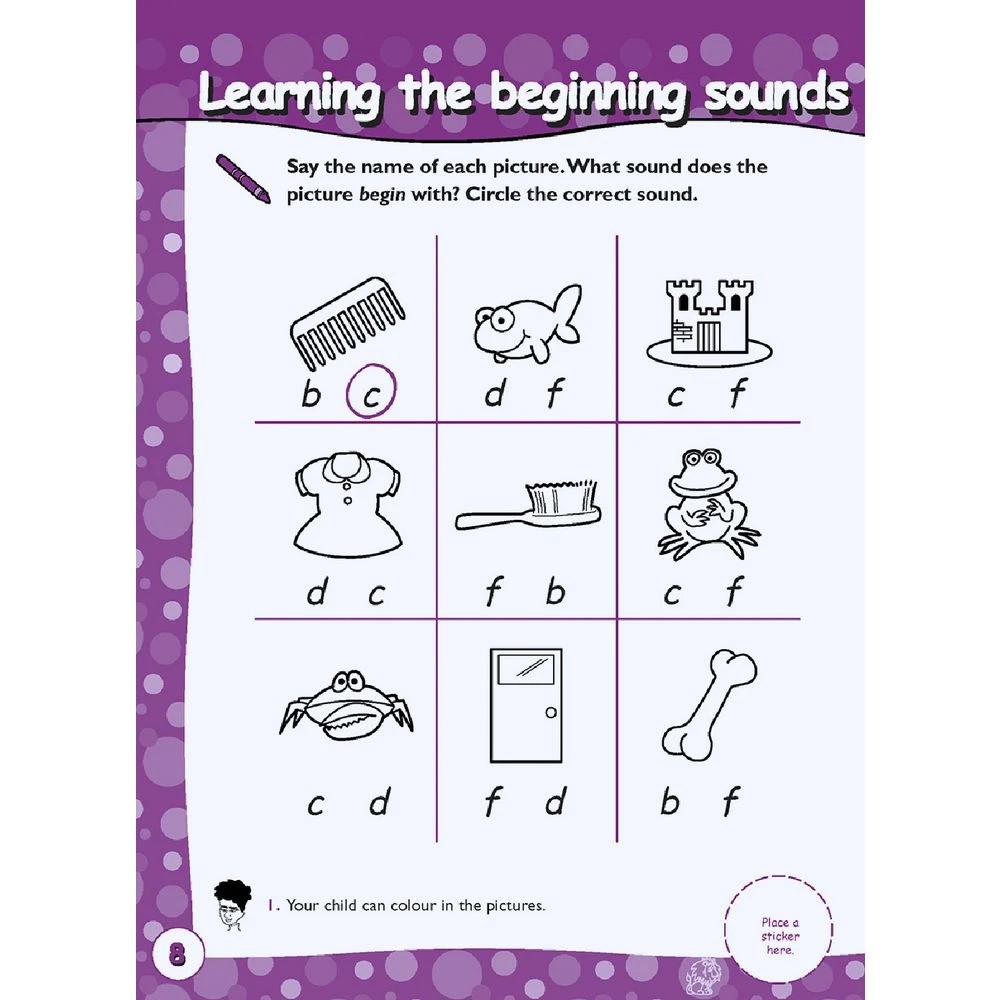 4 Excel Early Skills English Book 3 Consonant, 4 of 4