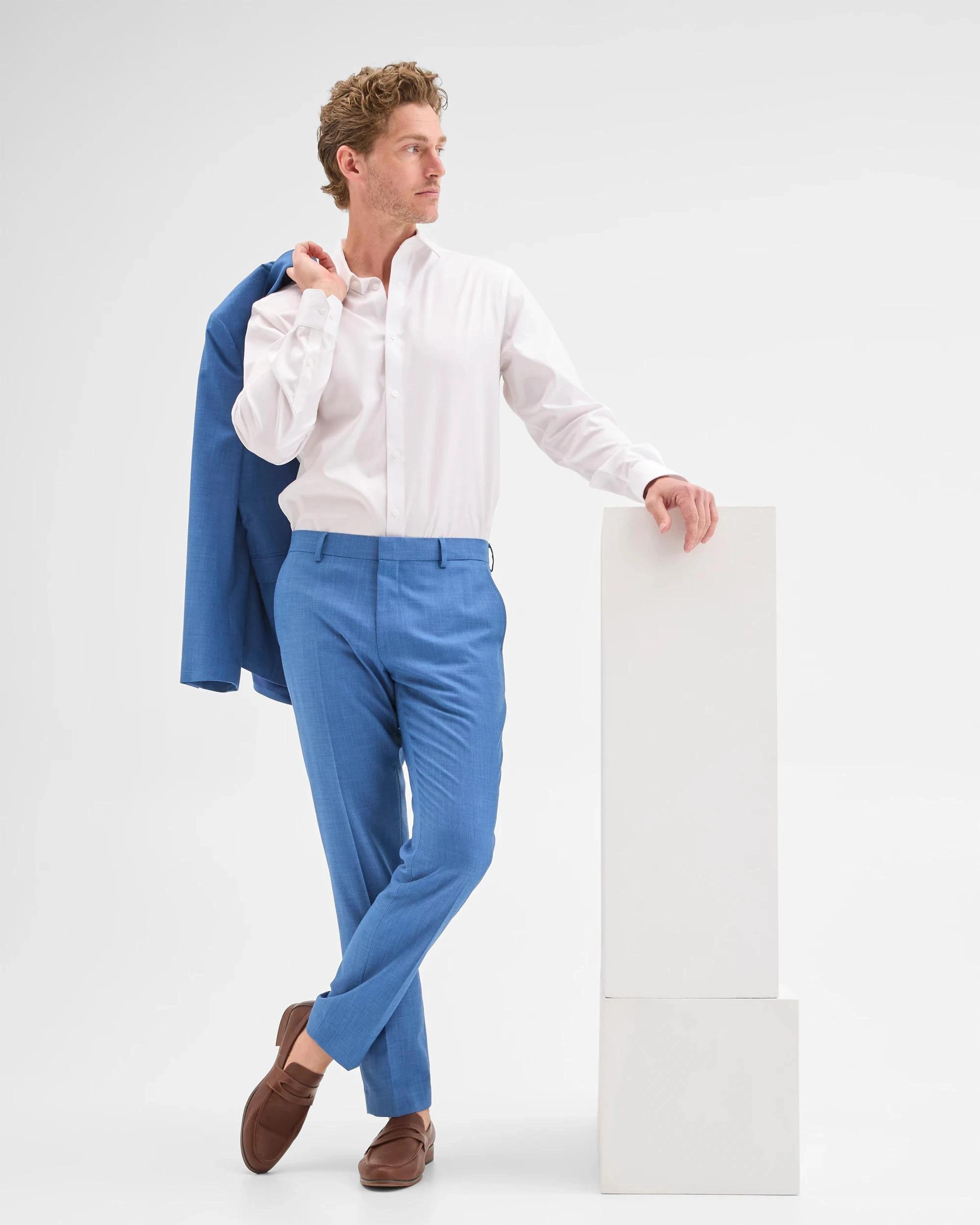 6 Tailored Suit Trouser - Preview BLUE, 6 of 8