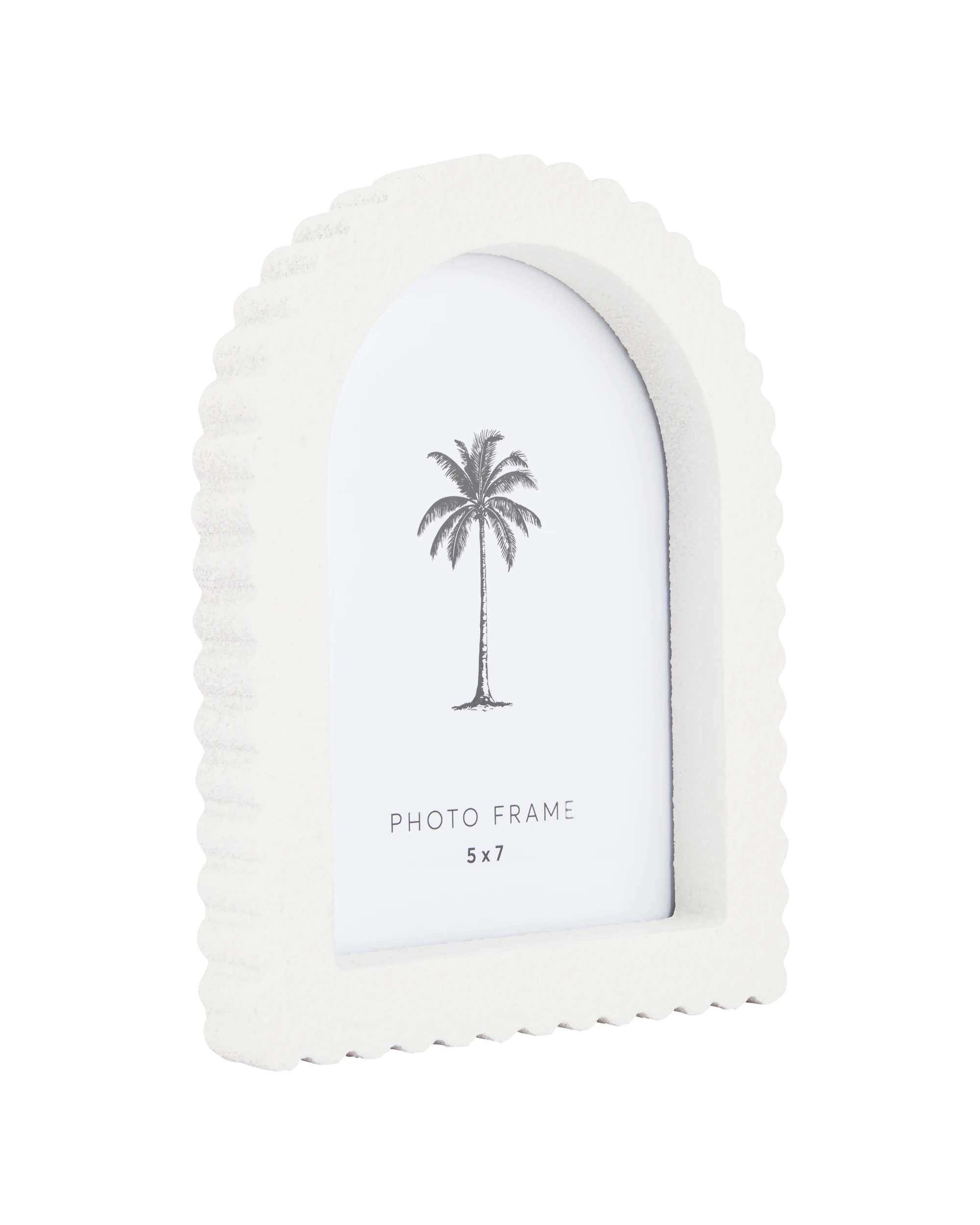 2 Arch Photo Frame - 5in. x 7in., White, 2 of 5