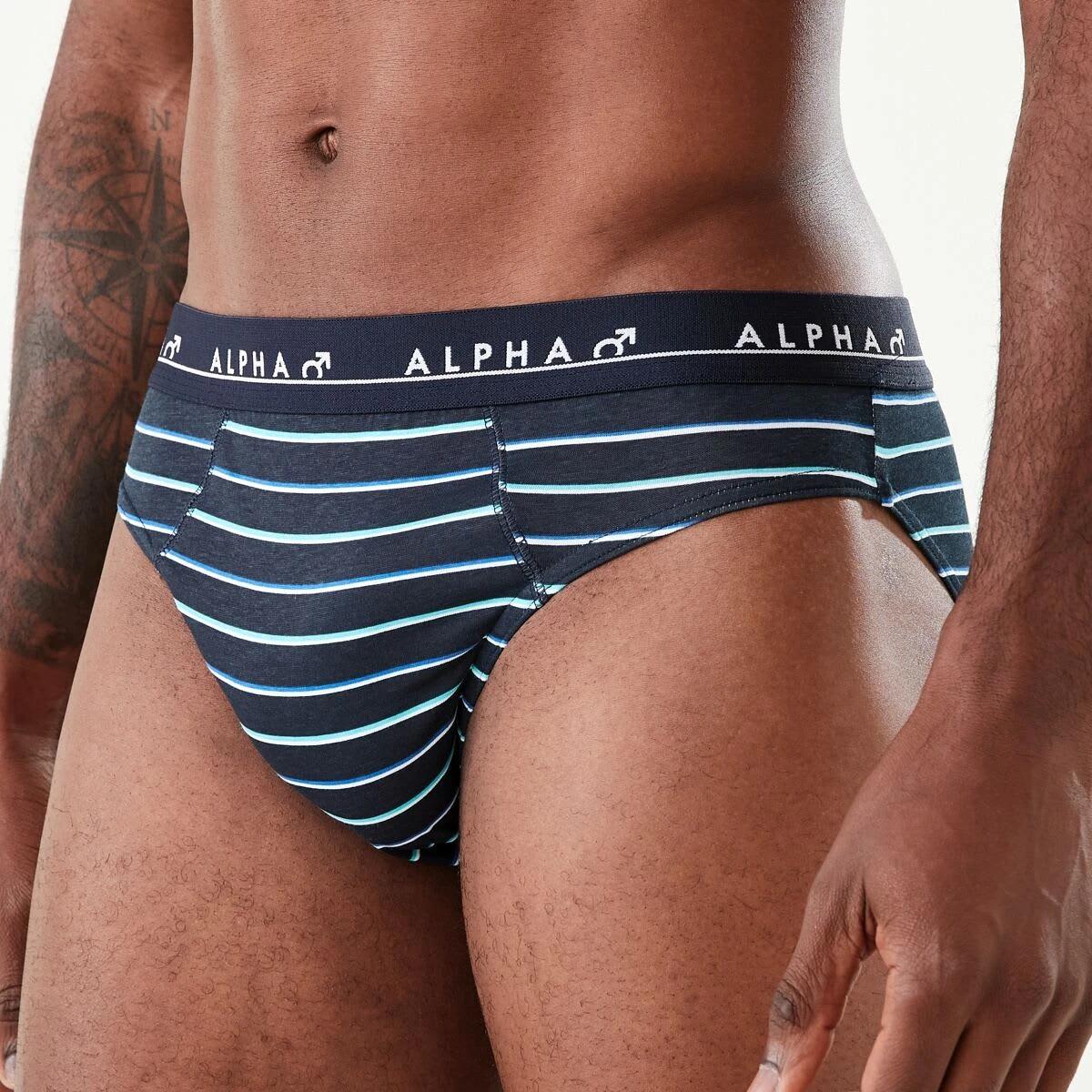 7 5 Pack Alpha Attached Elastic Hipster Briefs LIGHTSCAPE, 7 of 10