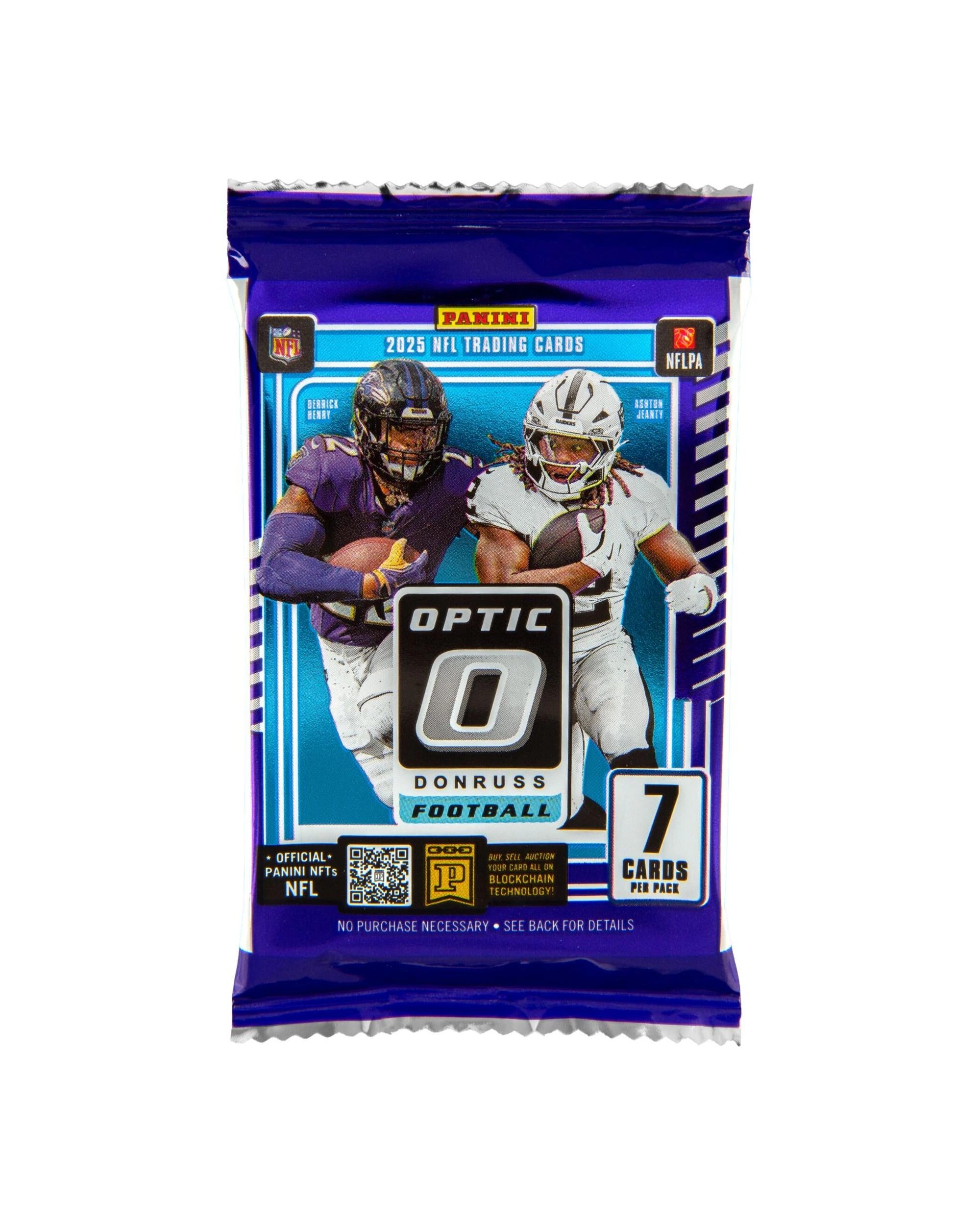 4 Panini 2025 NFL Donruss Optic Football Mega Box, 4 of 9