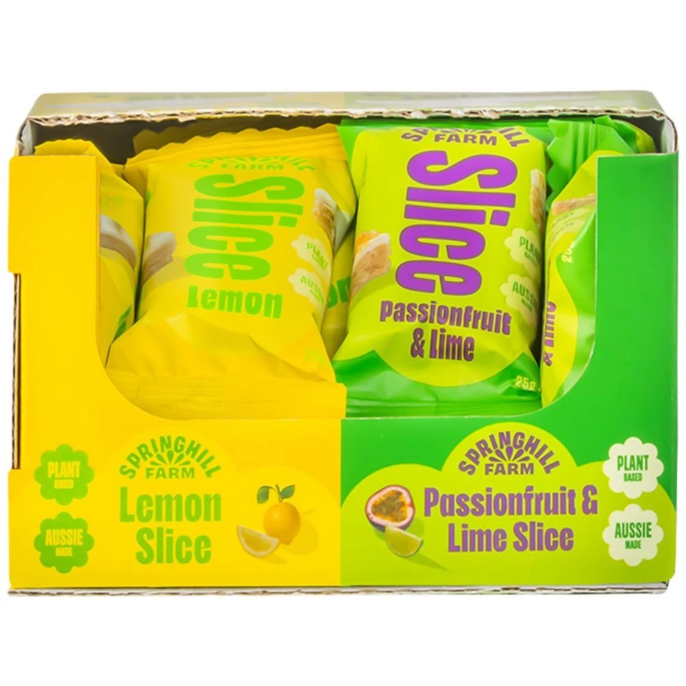 3 Springhill Farm SLICE Lemon & Passionfruit Lime 14 Pack, 3 of 3