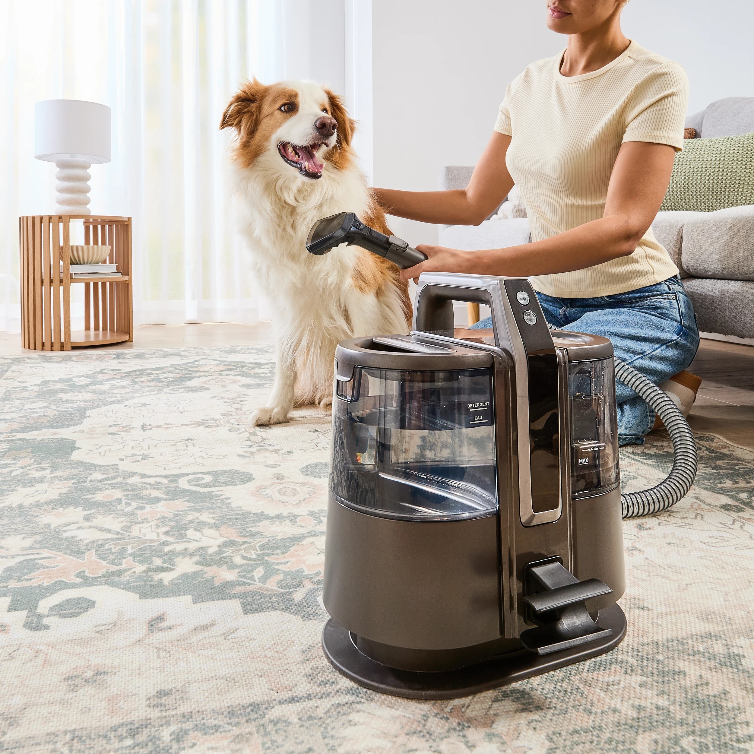 2 Cordless Spot Cleaner - Grey and Black, 2 of 10