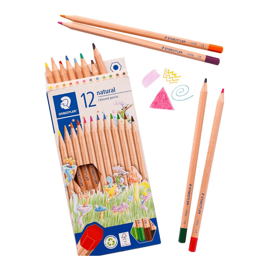 4 Staedtler Colouring Set Enchanted Garden, 4 of 4