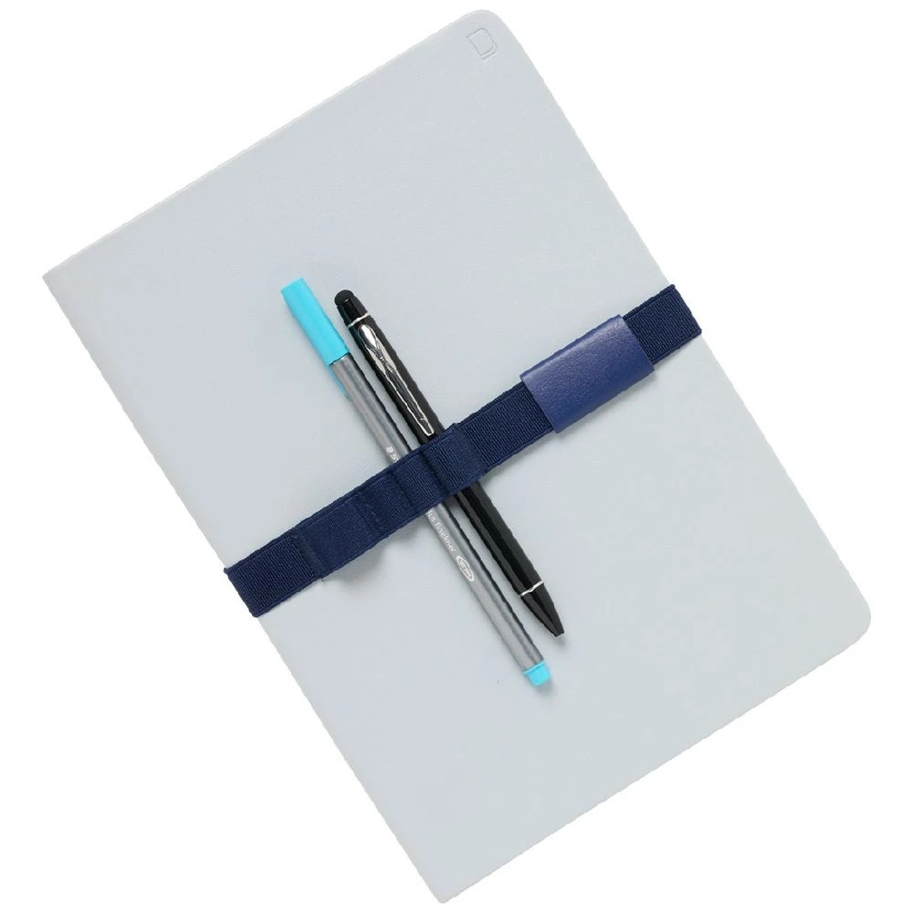 2 Otto 4 Loop Elastic Pen Holder Navy, 2 of 2