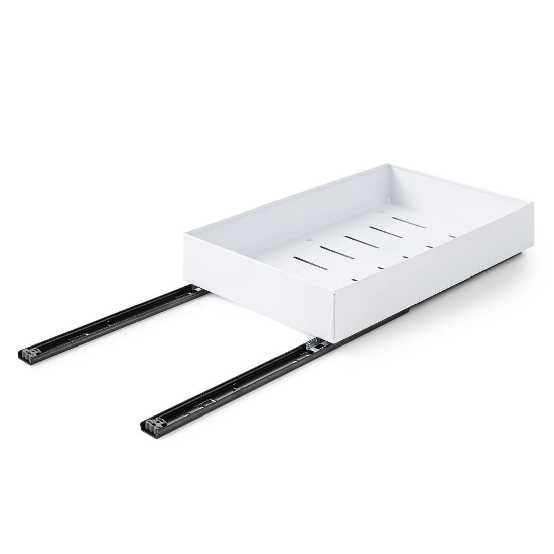 10 Set of 3 Pull-Out Drawers - White, 10 of 10