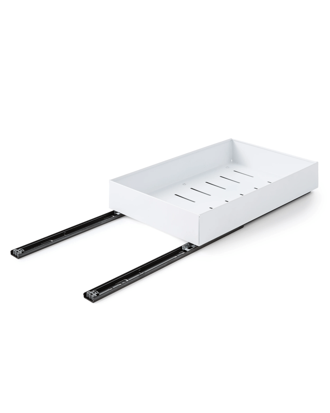 10 Set of 3 Pull-Out Drawers - White, 10 of 10