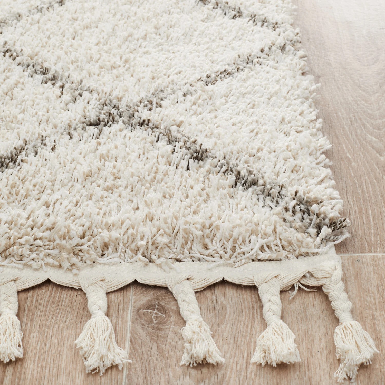 4 Common Ground Rugs Amber 22 400x80cm Runner - Large Pet Friendly Power Loomed Rug - Natural, 4 of 7