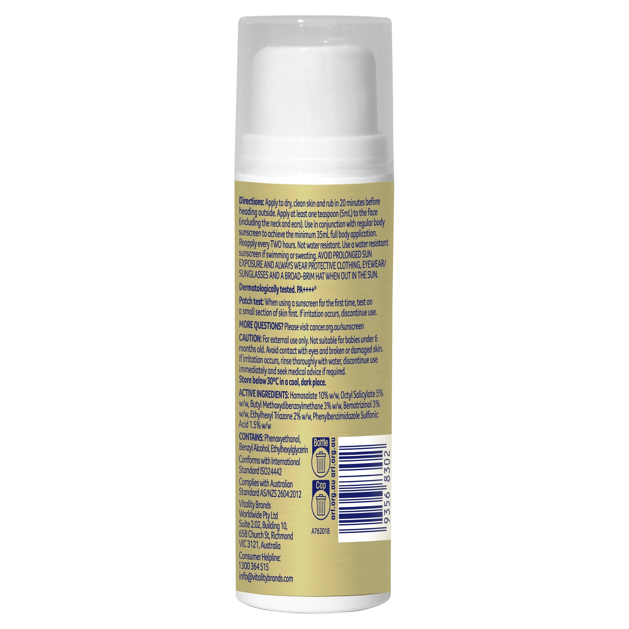 3 Cancer Council SPF50+ Face Day Wear Hydrating Serum 50ml - Hyaluronic Acid, Aloe Vera and Vitamin E, 3 of 10