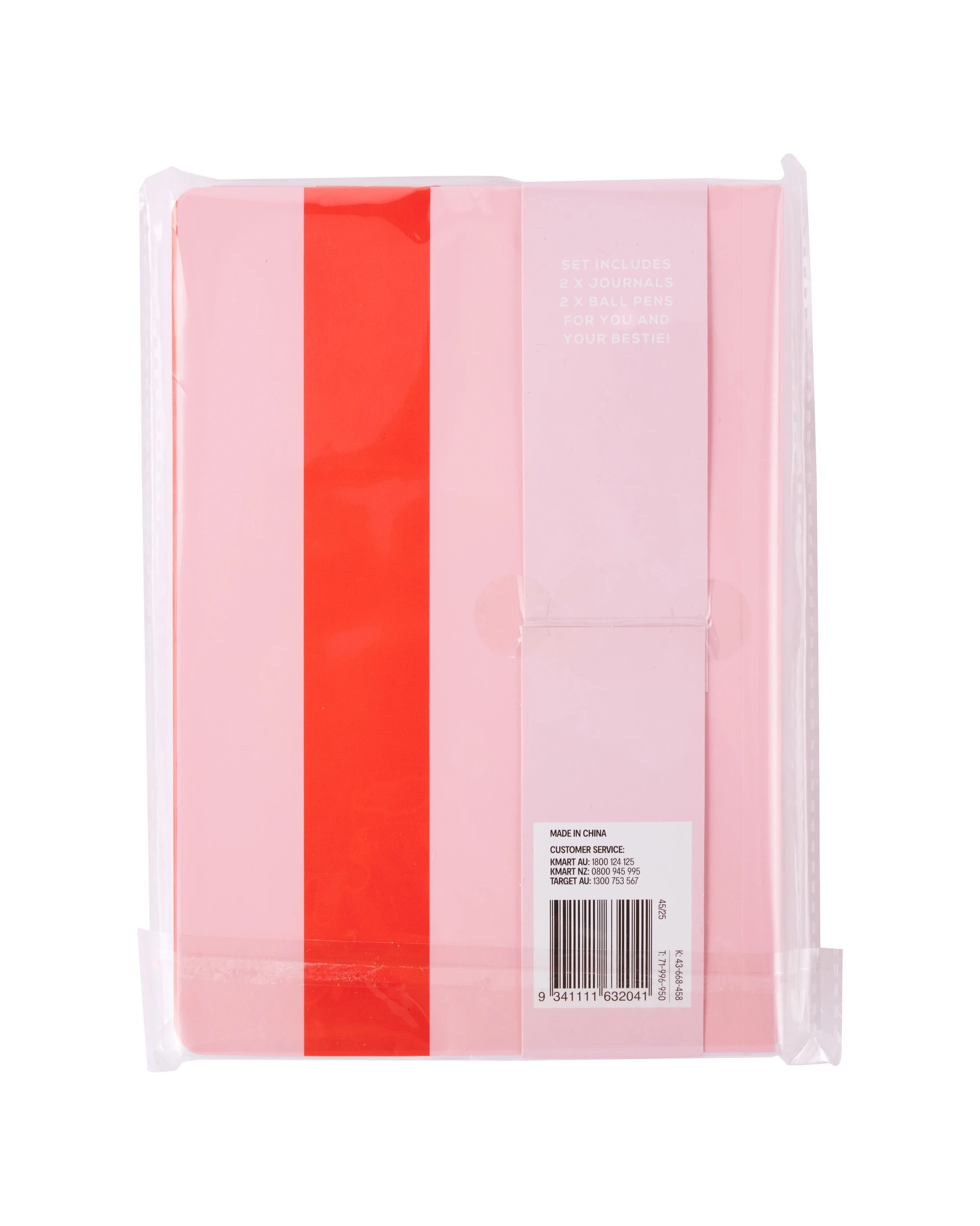 6 Valentine's Day 2 Pack A5 Besties Diary and Pen, 6 of 6
