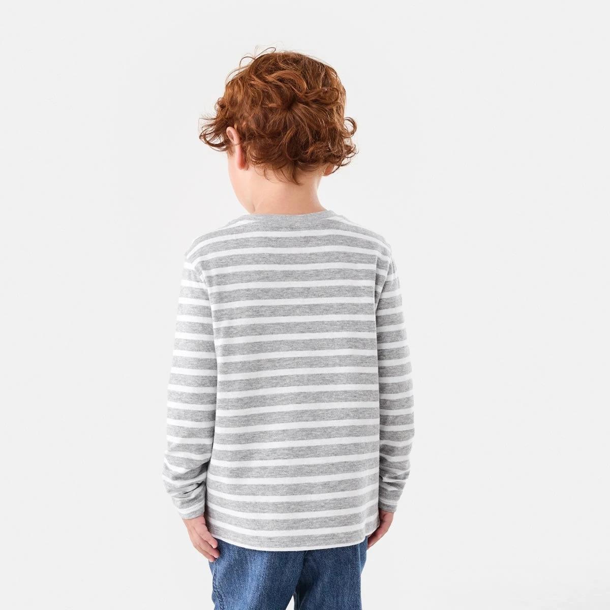 2 Double Cloth Stripe T-shirt Mrl Stripe, 2 of 6