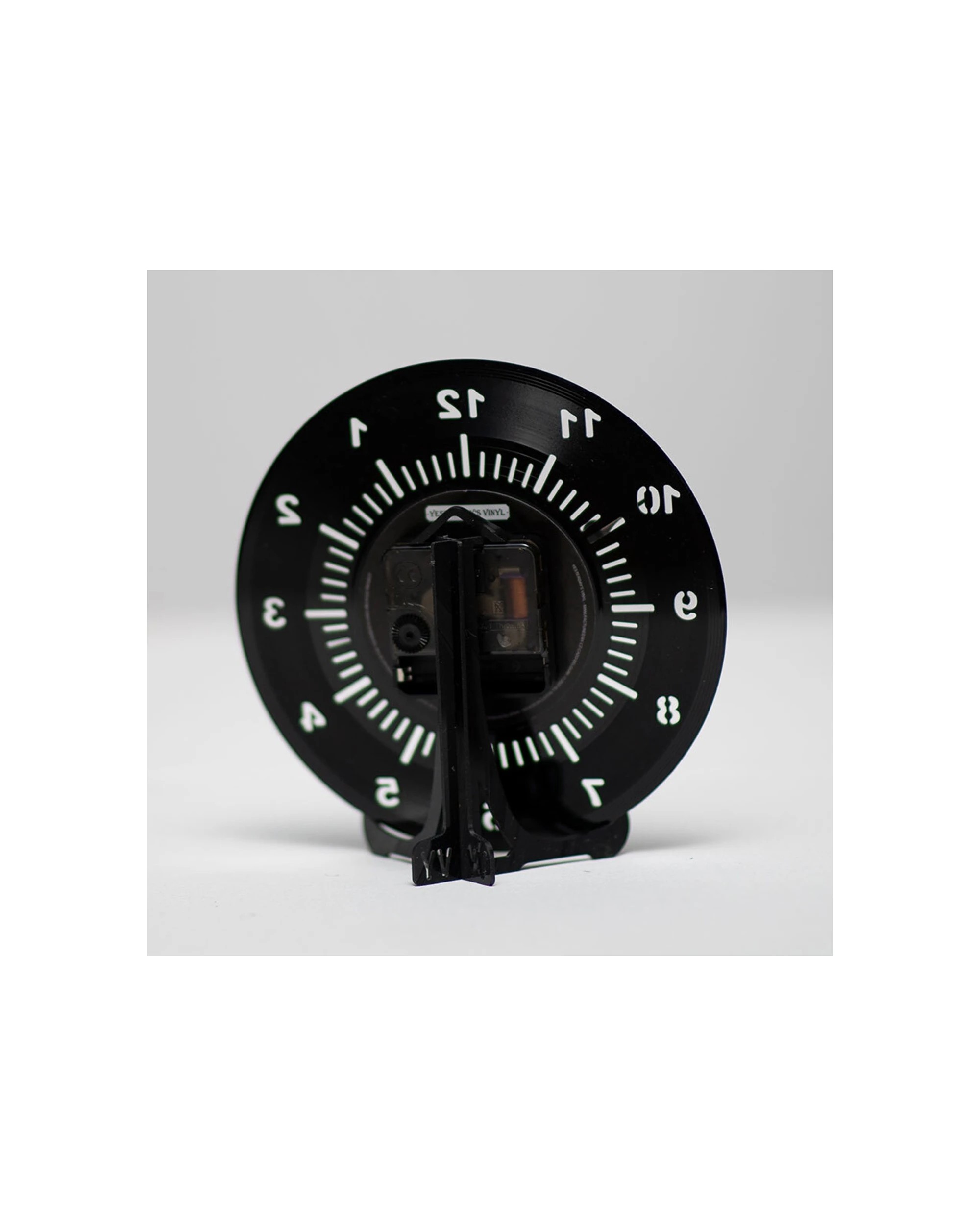 3 Yesterday's Vinyl Music Lover 18cm Desk Clock Silent Movement - Multi, 3 of 3