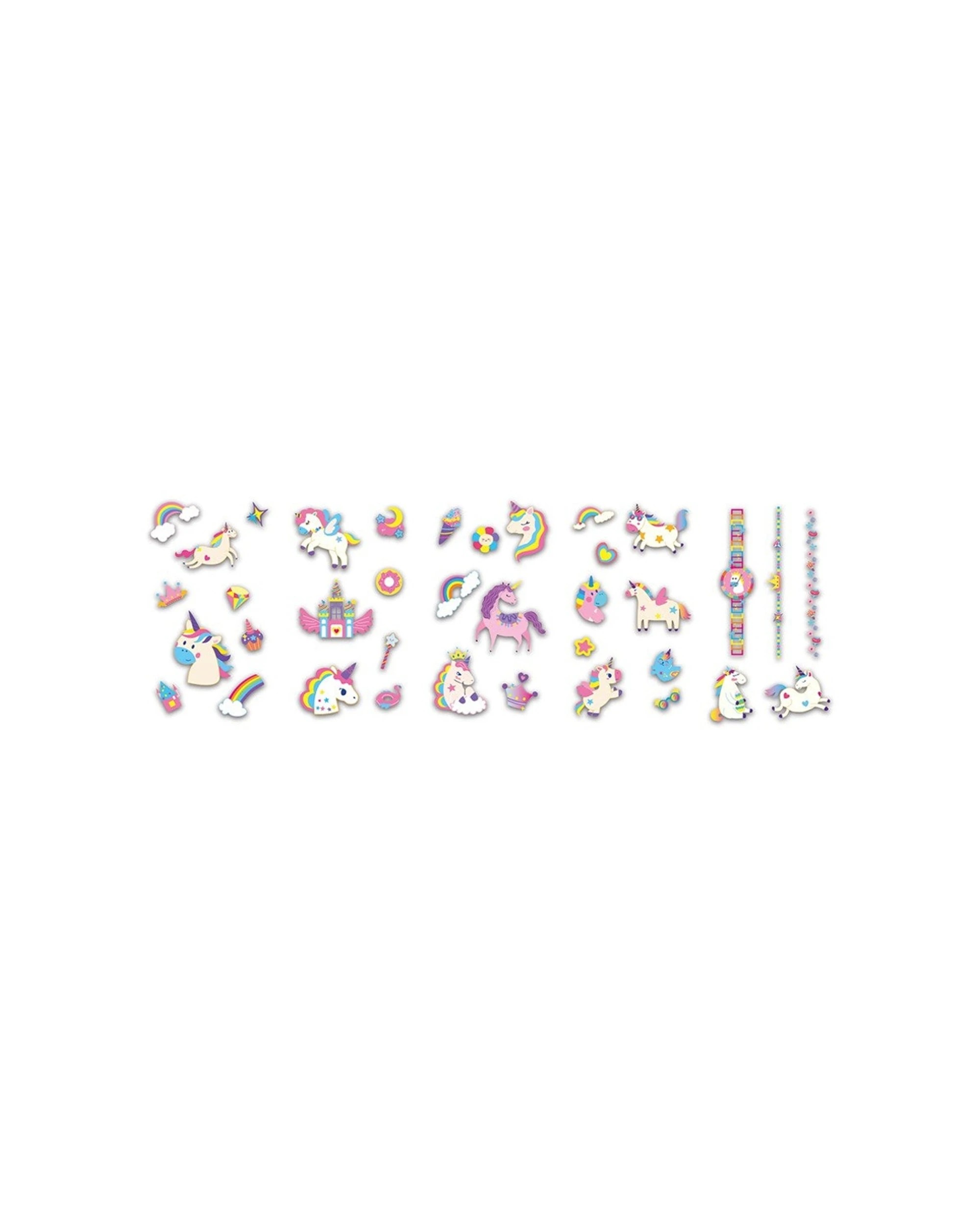 3 Avenir Nail Sticker & Tattoos Unicorns Decorate Style Kids Children Art, 3 of 3