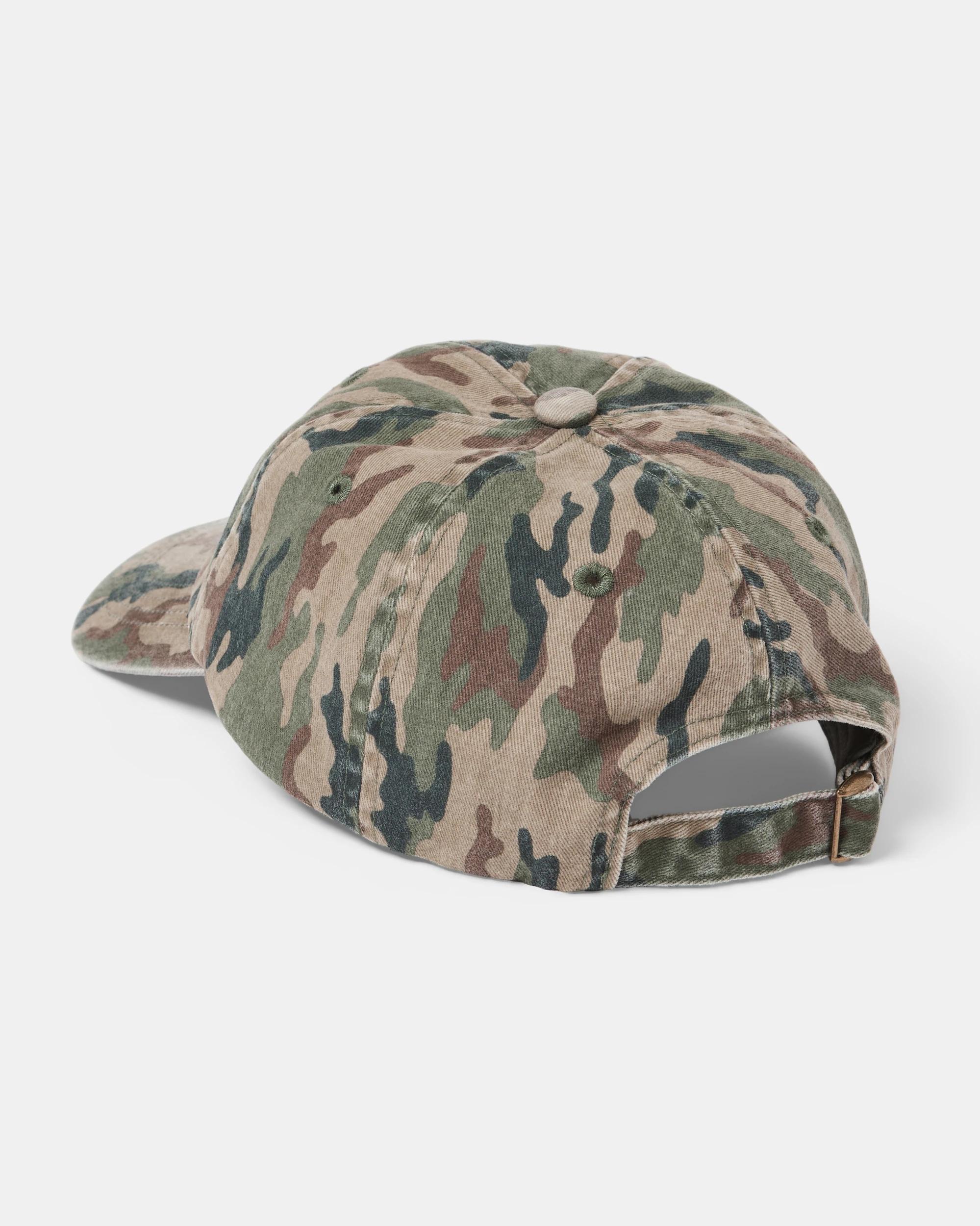 2 Elevated Dad Cap Green Camo, 2 of 4