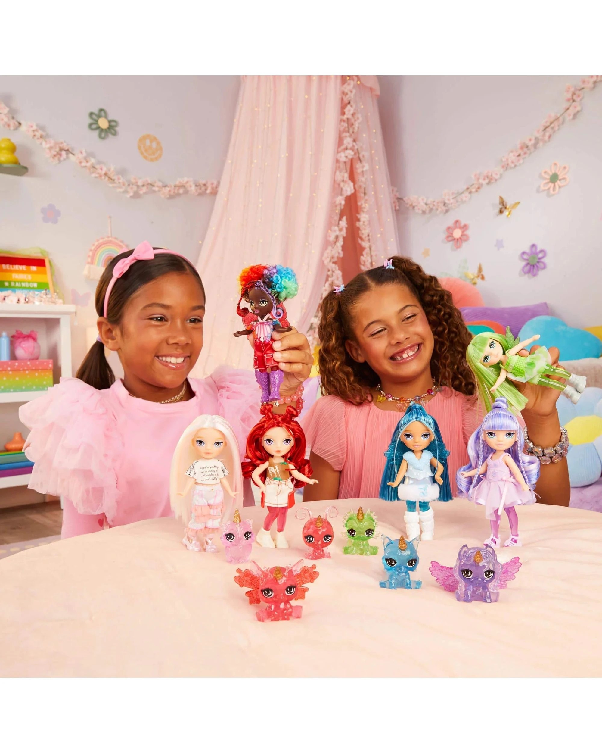 6 Rainbow High Littles Rainbow Fantasy Fairies Opal Raine Doll with Pet - Multi, 6 of 6