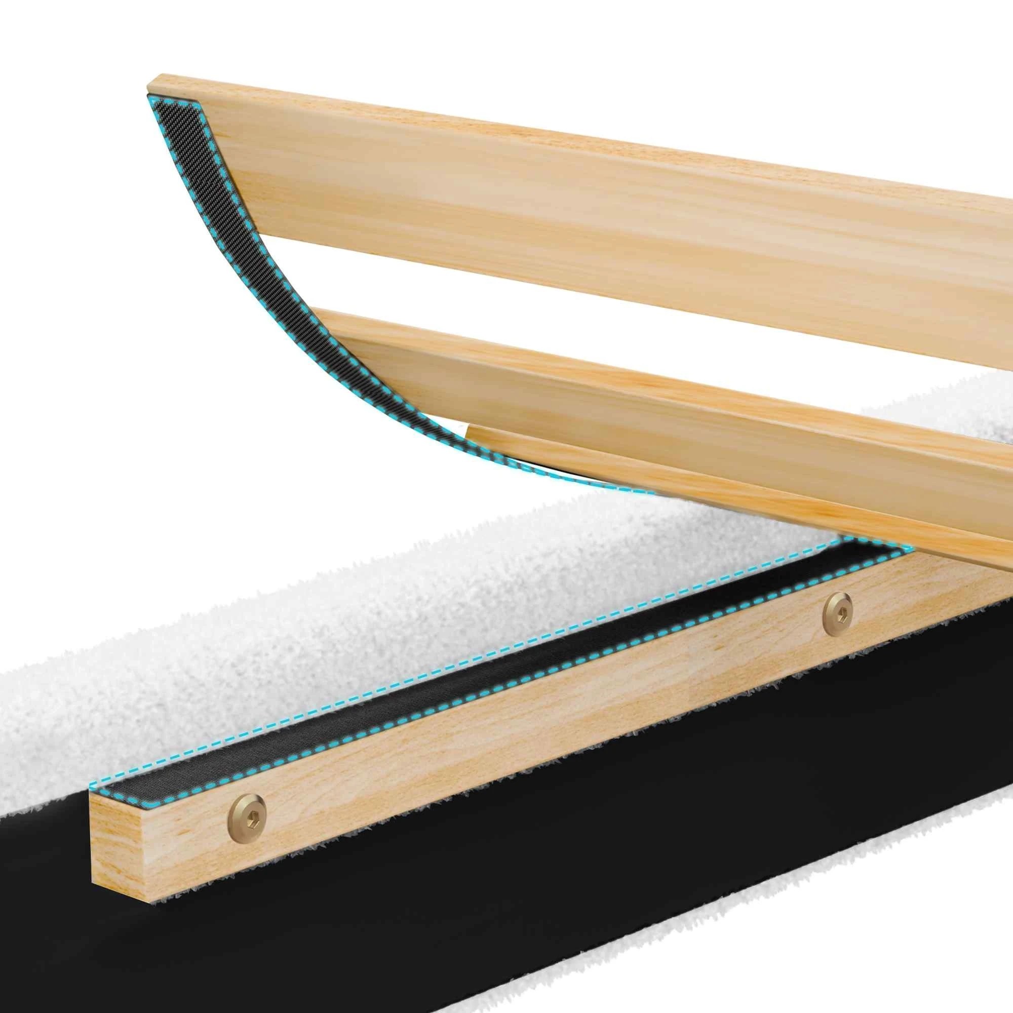 9 Alfordson Bed Frame King Size Boucle Mattress Base - White, 9 of 10