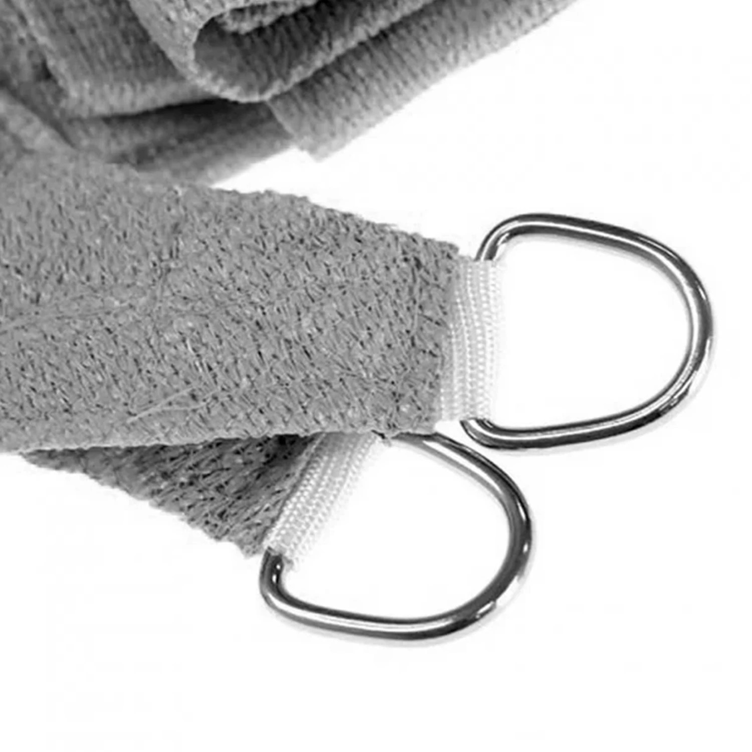 4 Wallaroo 4m x 5m 280GSM Outdoor Sun Shade Sail Canopy - Grey, 4 of 4