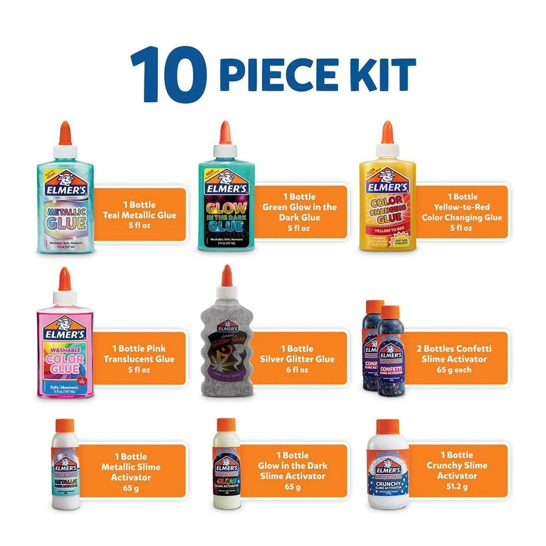 3 Elmers Elmer's Celebration Slime Kit, 3 of 4